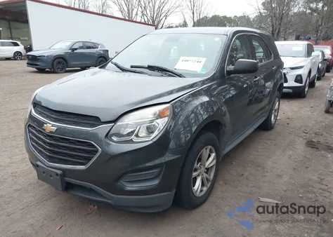 2017 Chevrolet Equinox Ls из США, поврежденный, VIN 2GNFLEEK1H6228835